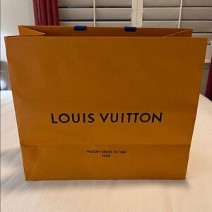 Louis Vuitton Bold Orange Gift Bag